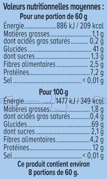 U Graine couscous grains moyens étui de 500g packshot
