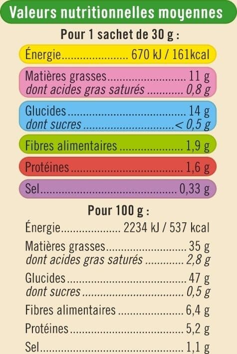 U Chips nature multipack 6x30g easypack packshot