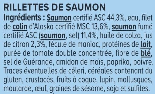 U Rillettes de saumon packshot