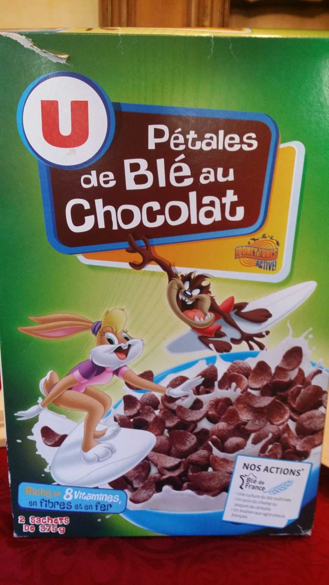 U Pétales de Blé au Chocolat packshot
