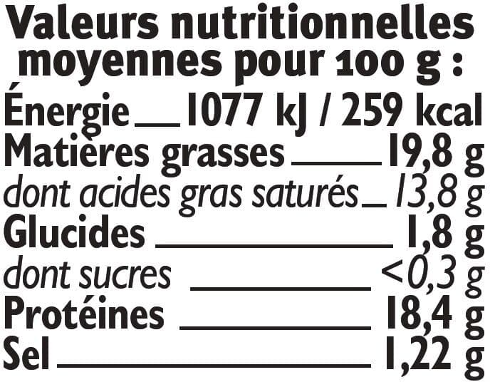 U Fromage de chèvre lait pasteurisé 19,8% de matière grasse Bio packshot