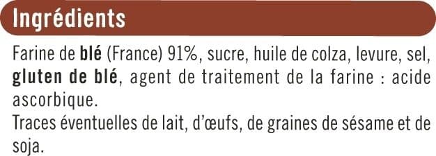 U Petits pains grillés au froment 400g packshot
