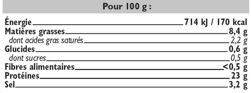 U Truite fumée bio au bois de hêtre, 120g packshot