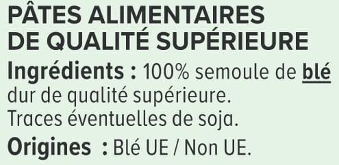 U Pâtes Macaroni qualité supérieure, sachet de 1kg packshot