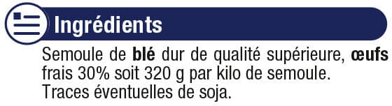 U Papillons aux oeufs IGP d'Alsace packshot