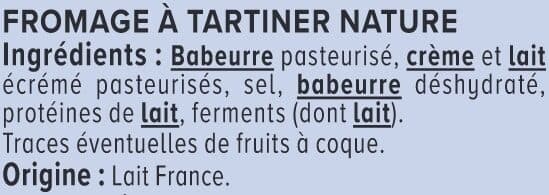 U Fromage nature au lait pasteurisé 21,5% de MG, 300g packshot