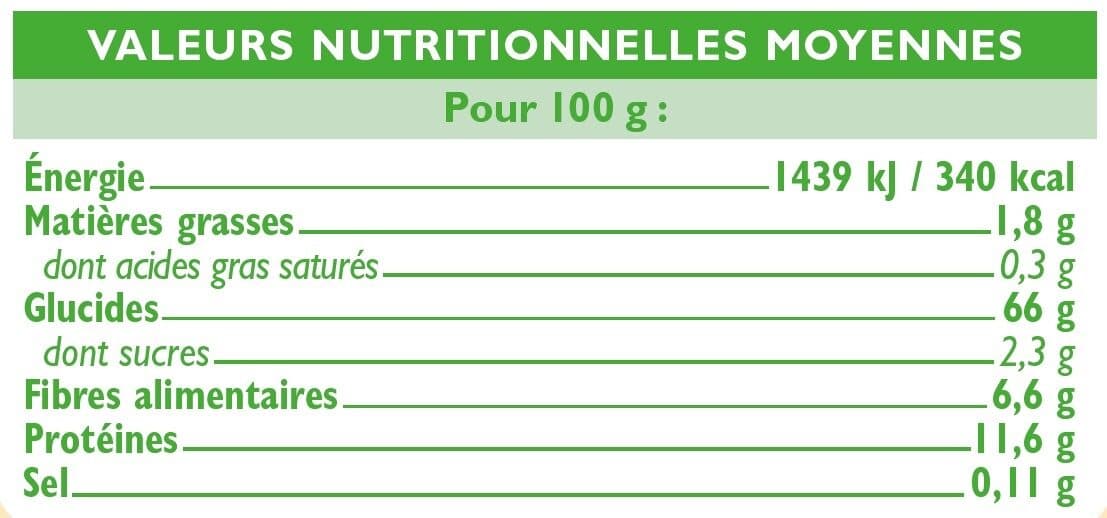 U Préparation pour pain complet packshot
