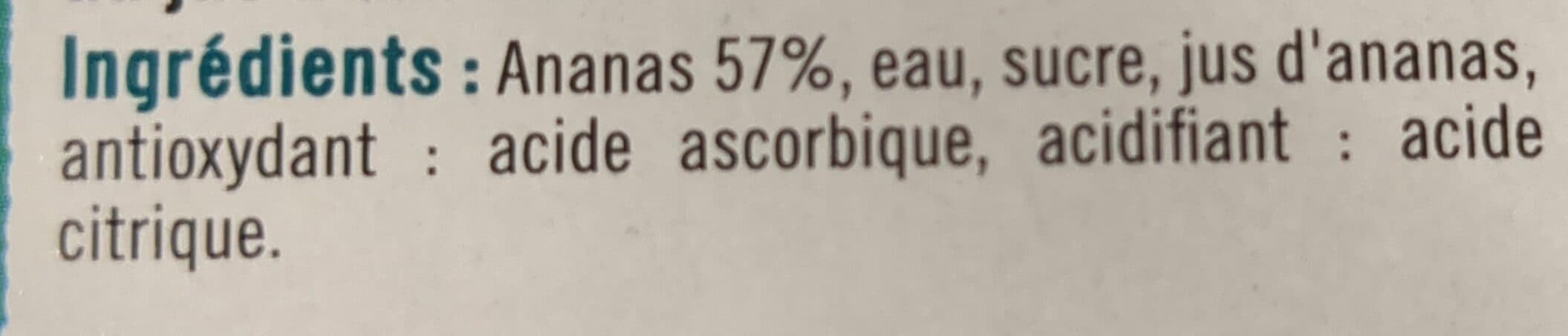 U Coupelle de fruits à l'ananas x4 - 260g packshot