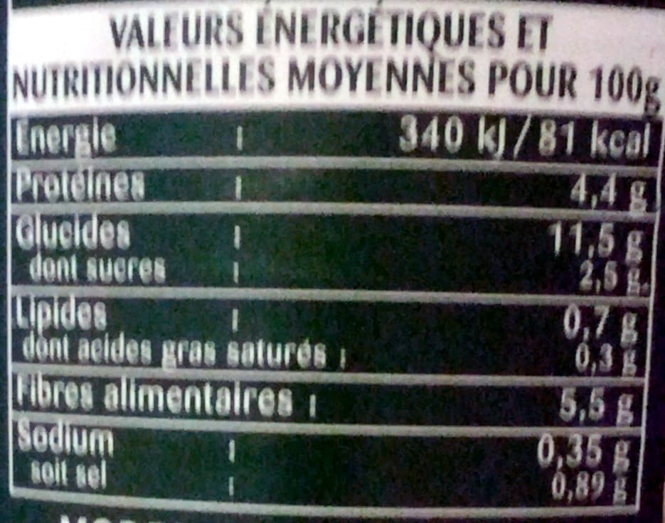 U U Haricots blancs cuisinés à la tomate packshot
