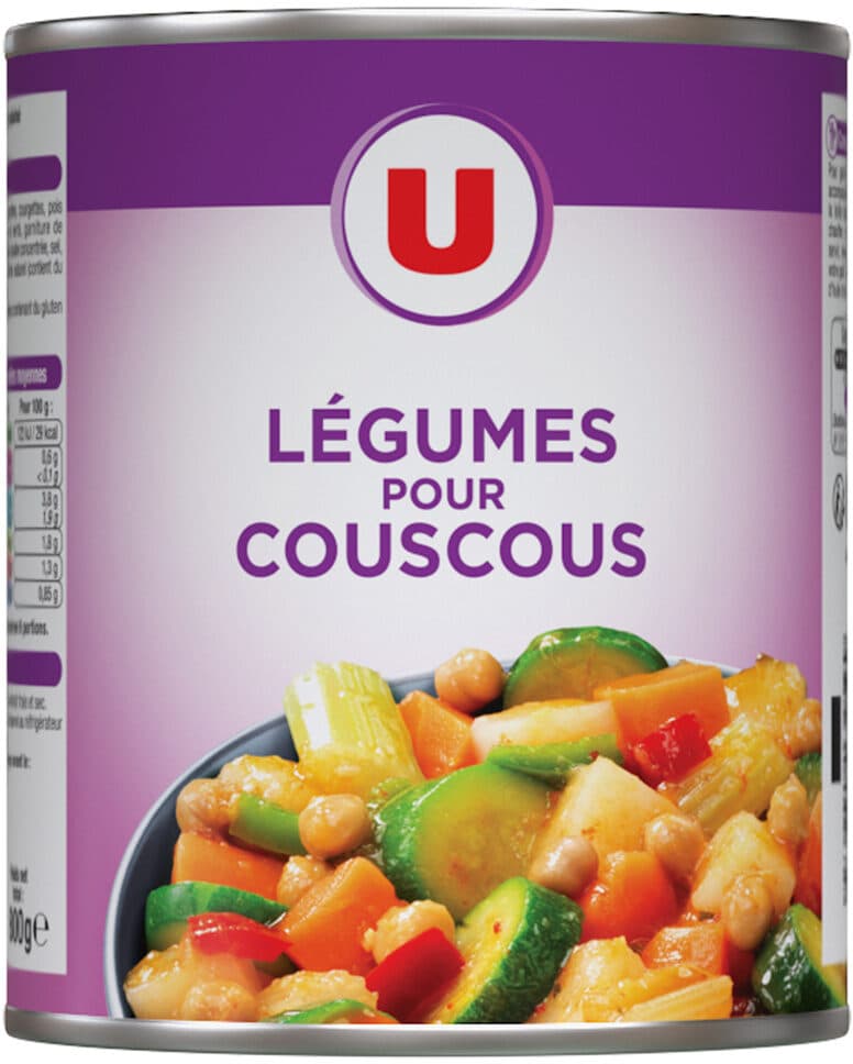 U Légumes pour couscous packshot