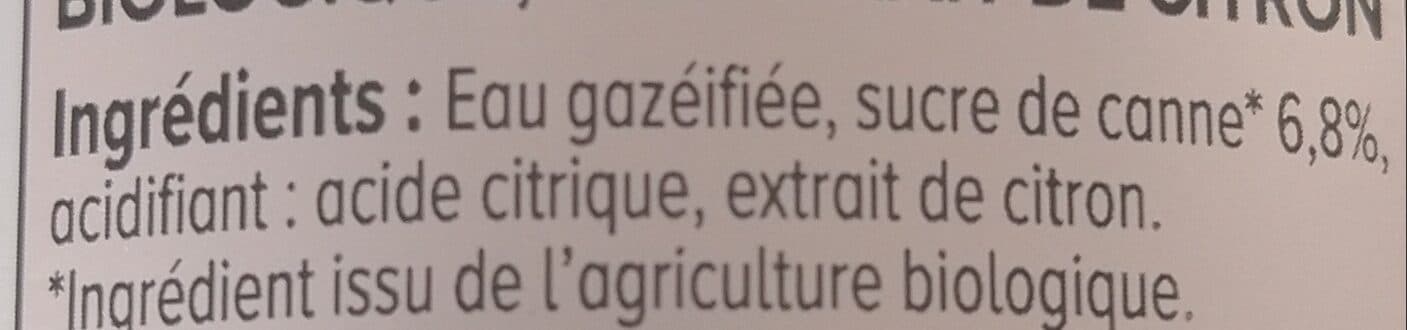 U Limonade bouteille de 1l packshot