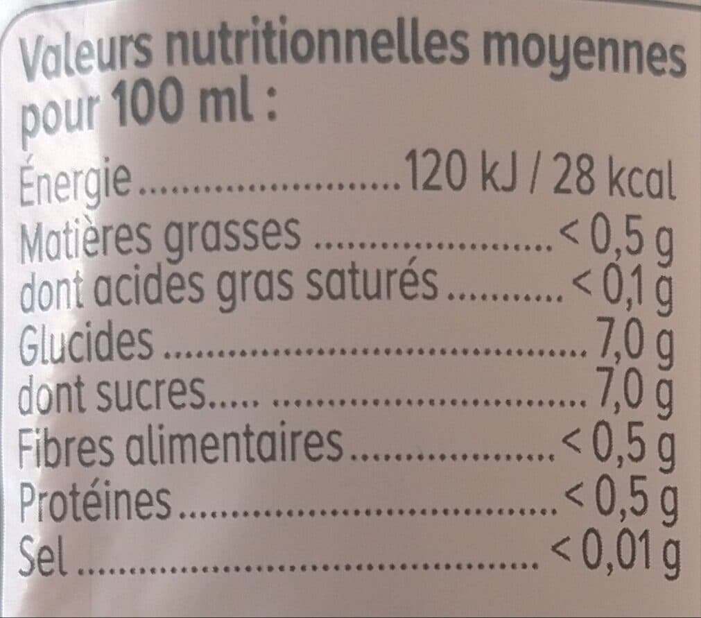 U Limonade bouteille de 1l packshot