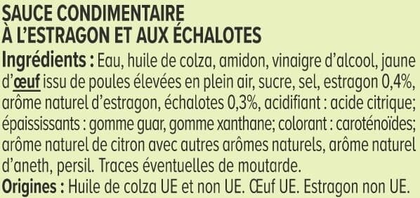U Sauce Béarnaise 244g packshot