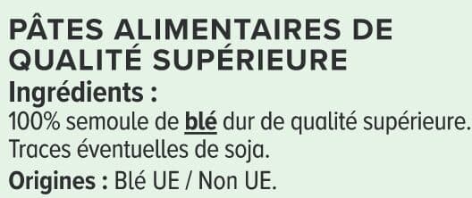 U Pâtes Nouilles qualité supérieure cello 500g packshot