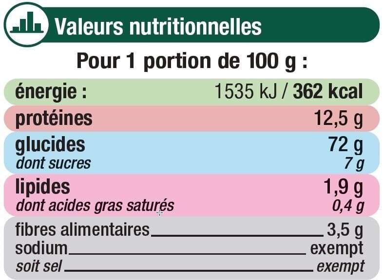 U Pâtes Nouilles qualité supérieure cello paquet de 1kg packshot