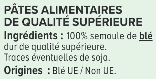 U Farfalle qualité supérieure cello, 500g packshot