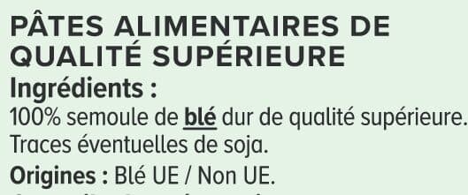 U Pâtes Penne qualité supérieure cello, 500g packshot
