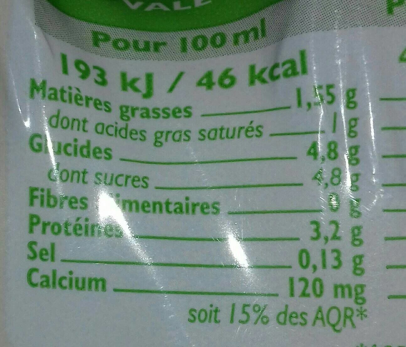 U Lait UHT demi écrémé 6x50cl packshot