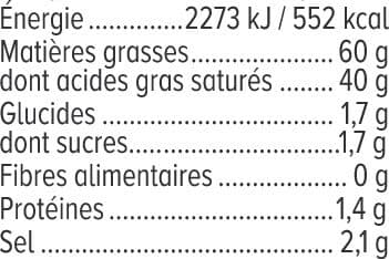 U Beurre demi-sel à teneur réduite en matière grasse Ma Prairie 60%mg packshot