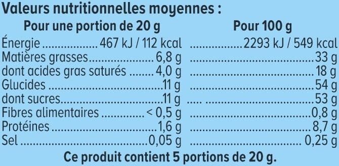 U Chocolat au lait fourré lait 2 Tablettes de 100g packshot