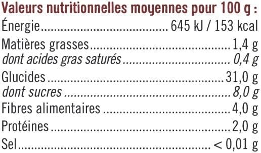 U Marrons entiers à sec - Bocal 420g packshot