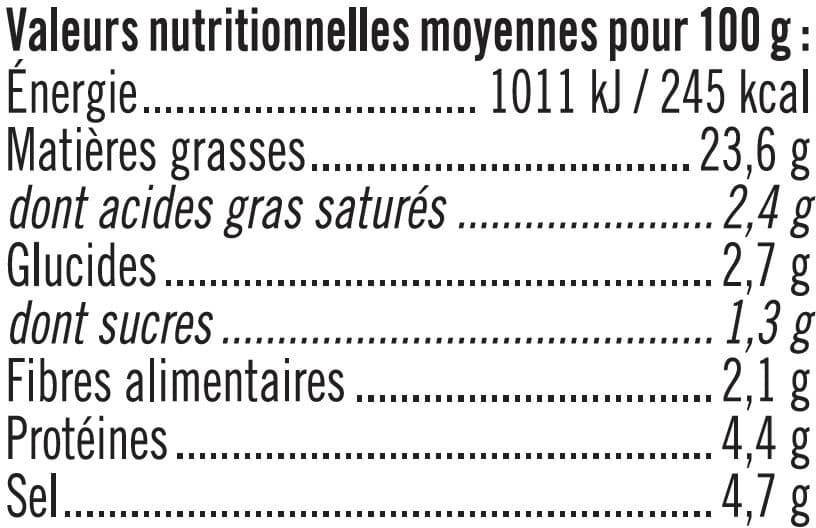U Moutarde mi-forte bocal atlas de 37cl, 350g packshot