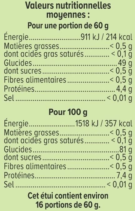 U Riz long grain étuvé 10 minutes, étui vrac de 1kg packshot