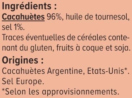 U Cacahuètes grillées et salées packshot