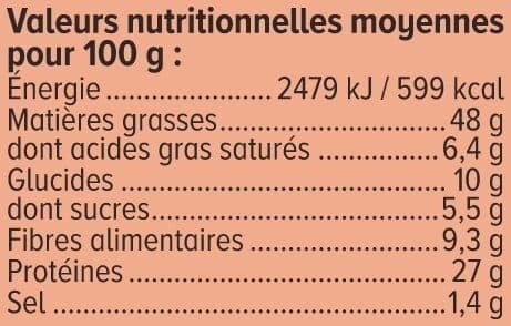 U Cacahuètes grillées à sec sachet de 150g packshot