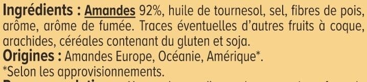 U Amandes goût fumé paquet 100g packshot