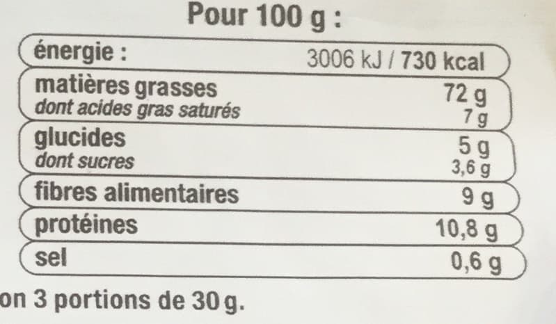 U Noix de Pécan grillées et salées packshot