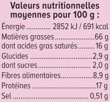 U Noix du Brésil grillées salées sachet de 100g packshot