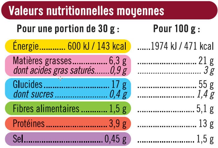 U Snacks goût cacahuètes packshot