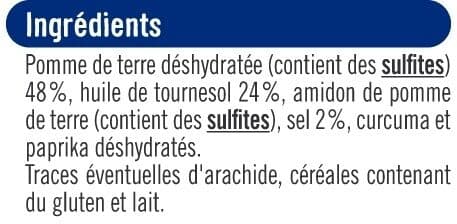 U Snacks pétales salés paquet de 75g packshot