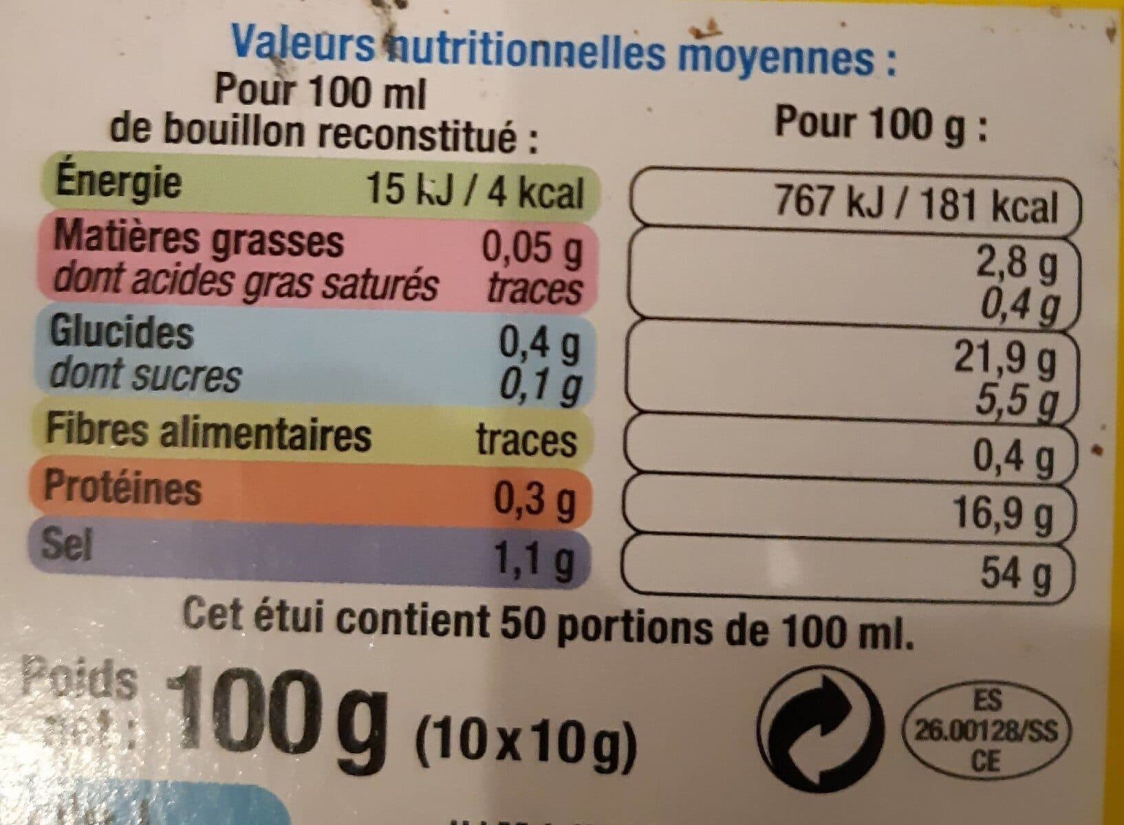 U Bouillon de volaille dégraissé packshot