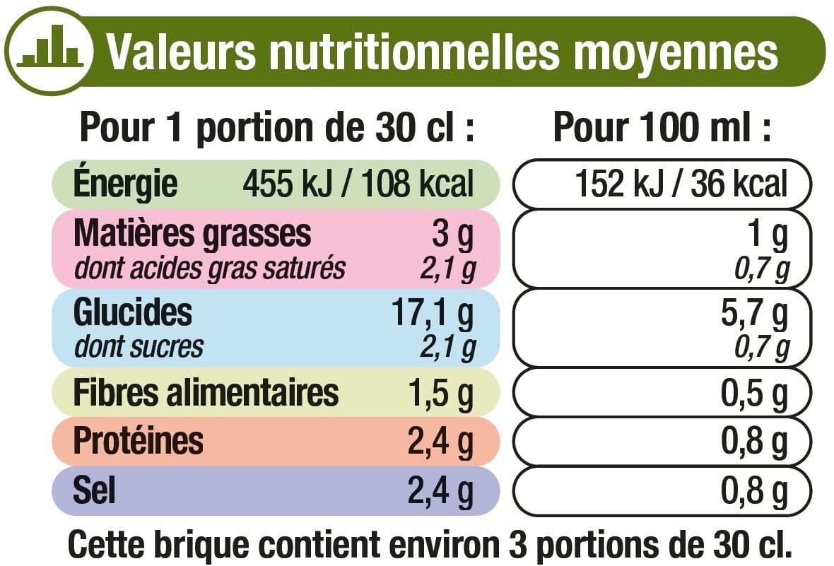 U Soupe Mouliné légumes variés 1l packshot