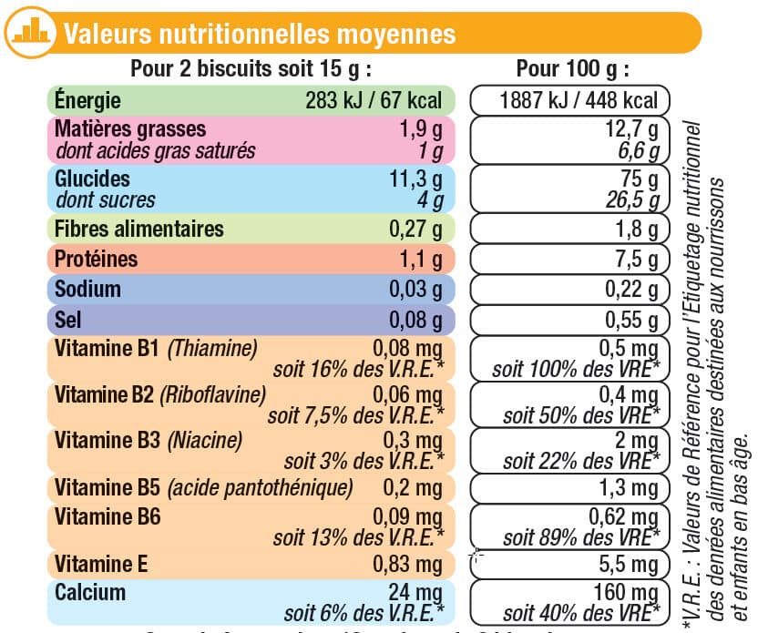 U Biscuits pour bébé packshot