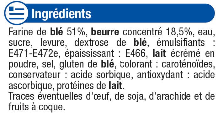 U Croissants au beurre packshot