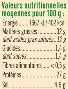 U Saucisse sèche Pur Porc - 200g packshot