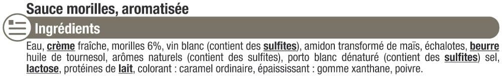 U Sauce liquide aux morilles packshot