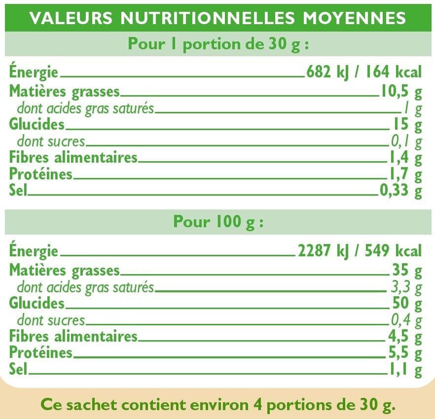 U Chips ondulées packshot
