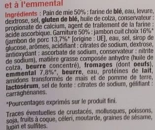 U Croque-Monsieur à l'Emmental packshot
