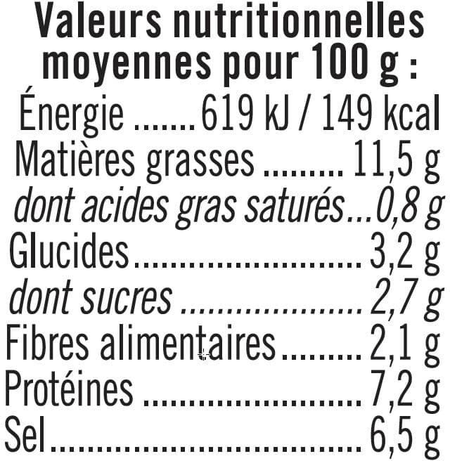 U U Moutarde forte de Dijon bouteille de 265g packshot