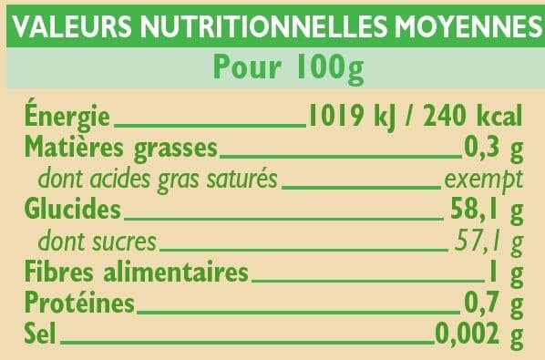 U Confiture extra de figue packshot