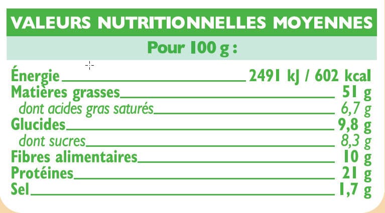 U Pistache salées et grillées à sec packshot