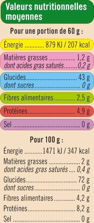 U Trio de riz boîte de 500g packshot