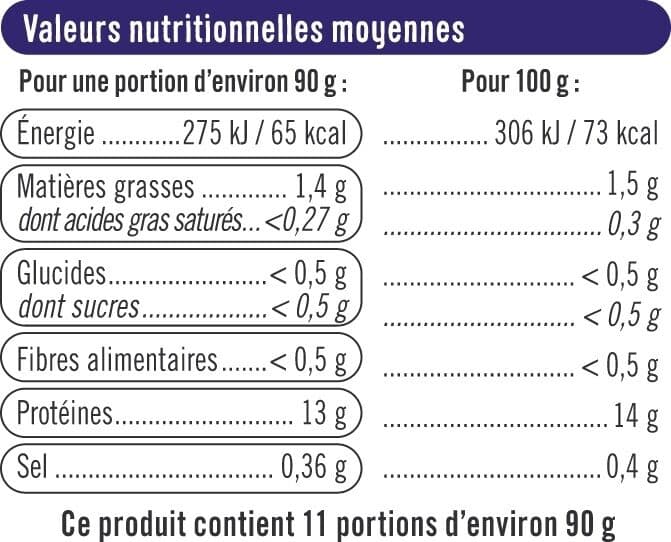 U Filet de merlu blanc MSC packshot