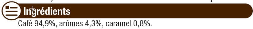 U Café dosettes saveur caramélisé - x10 packshot
