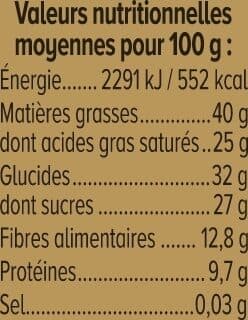 U Sachet fritures chocolat noir 70% - 200g packshot
