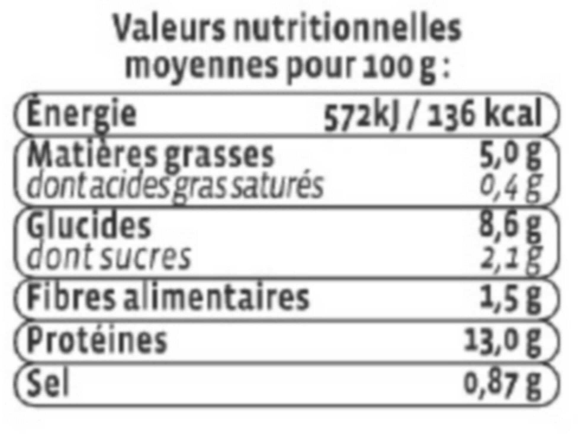 U Haché de thon à la Provençale, transformé en France, barquette de 200g packshot